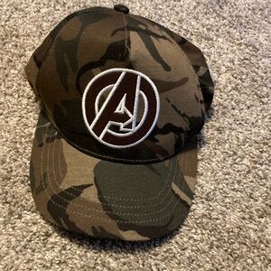 Avengers camo baseball hat, one size